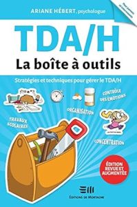 1ère de couverturedu livre de Ariane Hébert TDA/HLa boîte à outils